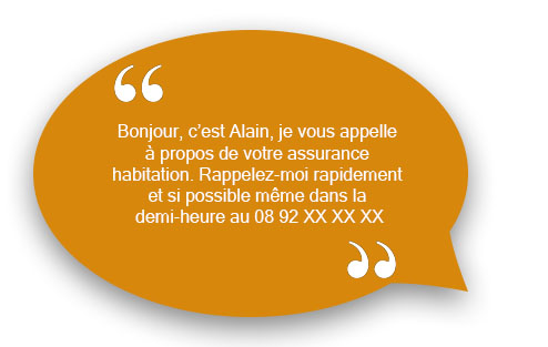 Exemple de spam vocal