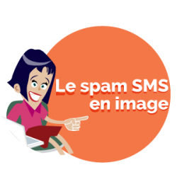 Spam SMS en image